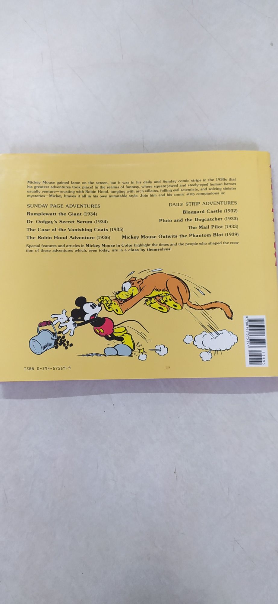 Комікс/Walt Disney's MICKEY MOUSE In Color 1930's Comic Strip Classics