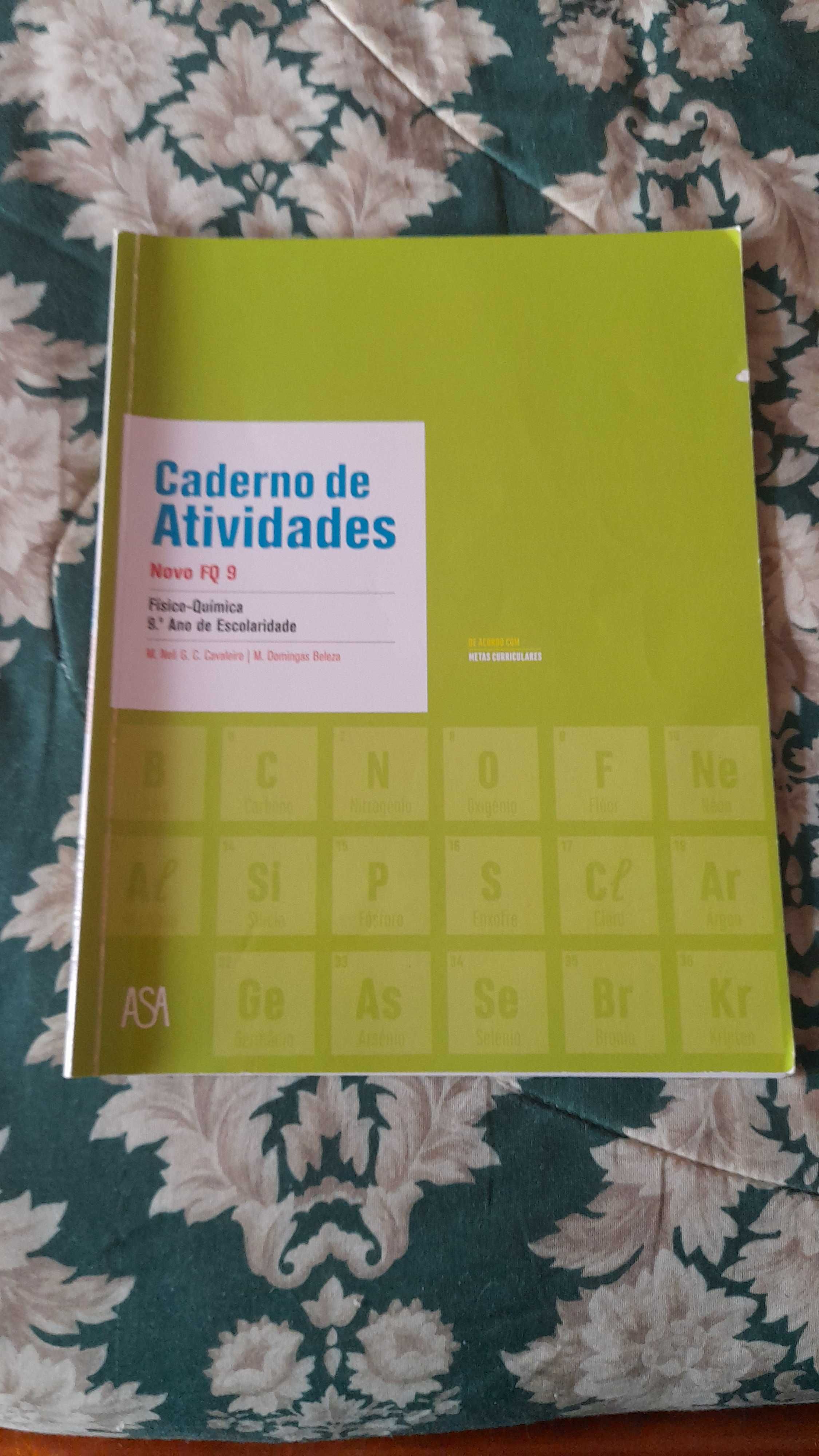 Cadernos de atividades 9ano