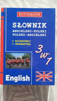 Słownik angielsko polski polsko angielski 3 w 1, Buchmann