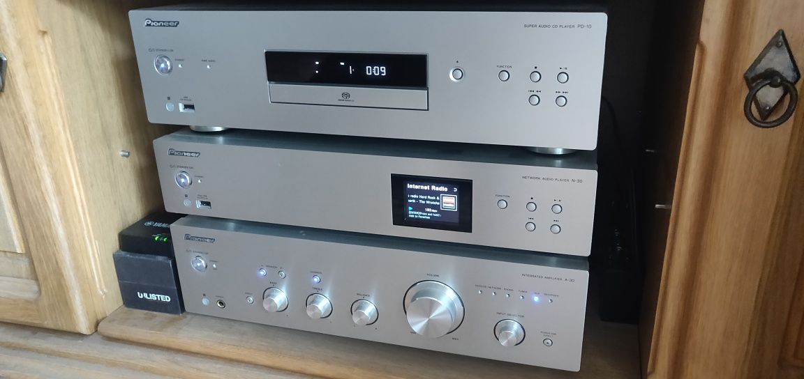 Pioneer zestaw A-30, PD-10, N-30.