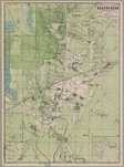 1940 r. Olsztyn stary plan miasta, mapa do aranżacji wnętrza - reprint