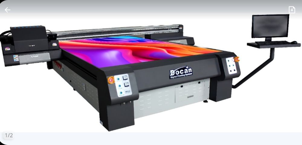 Drukarka UV - ploter wielkoformatowy Docan M10 - 2,05x3,2m CMYK + W