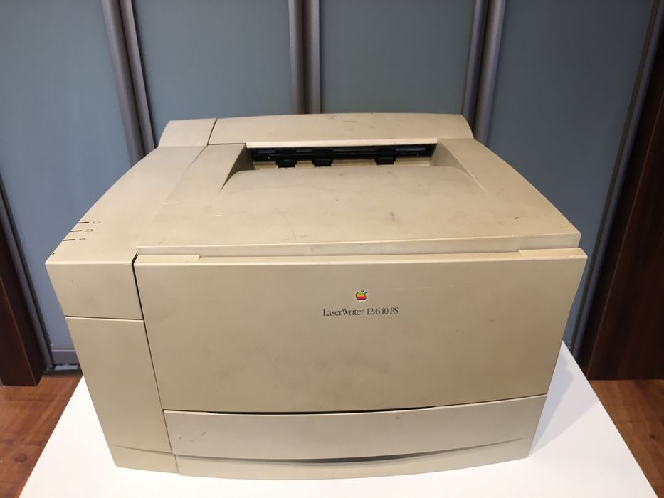 Drukarka Laserowa Macintosh Apple Laser Writer 12/640 PS 1996 Vintage