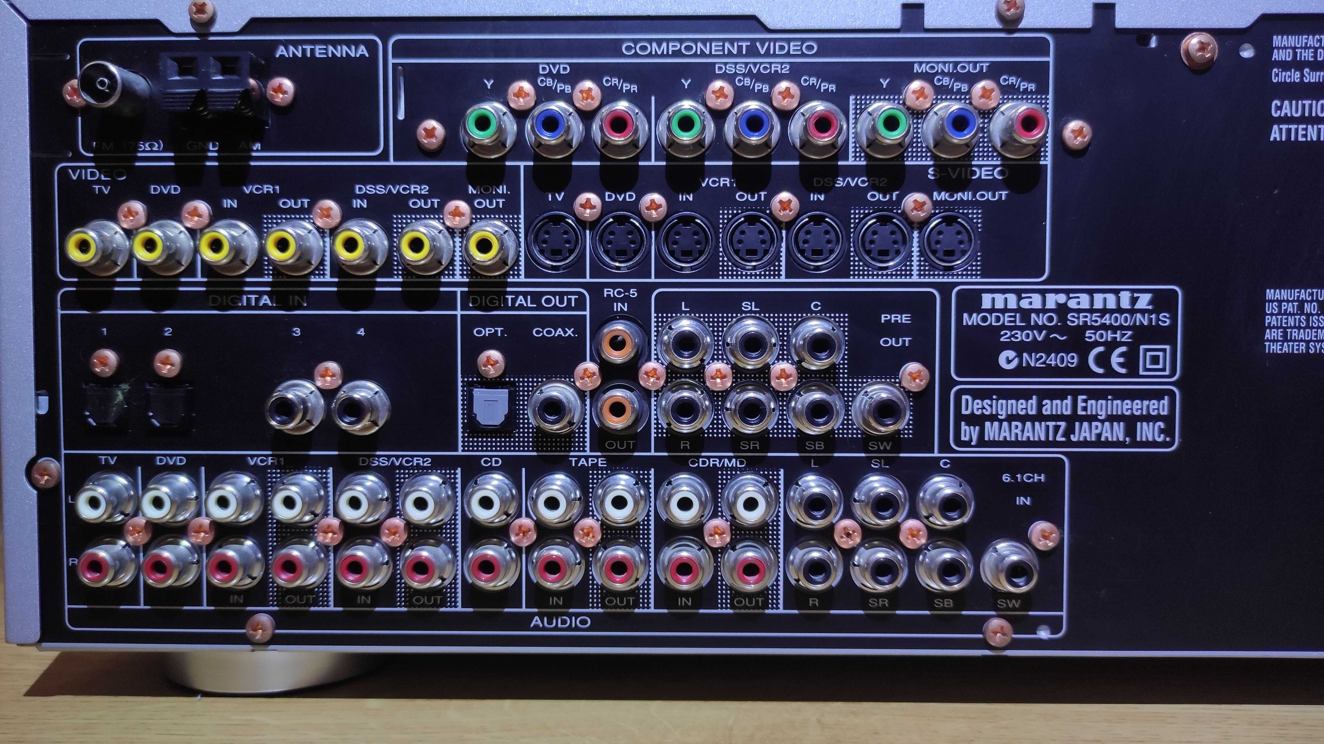 Amplificador Home Cinema - Marantz SR5400 OSE