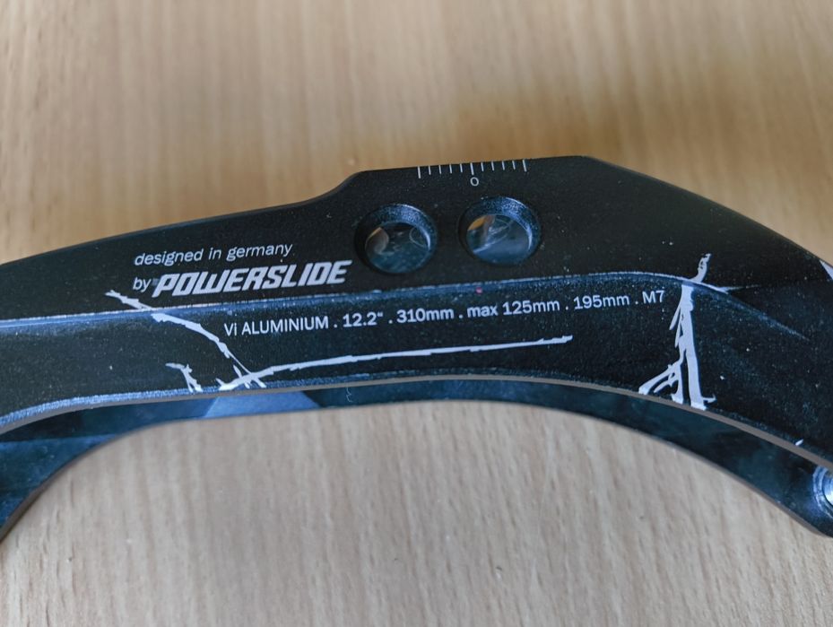 Szyny Powerslide 3x125 mm 195 mm rolki szybkie