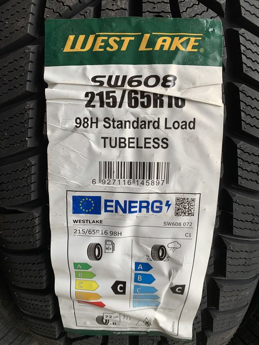 (4шт) нові 215/65R16 Westlake SW608 (98H) зимові шини