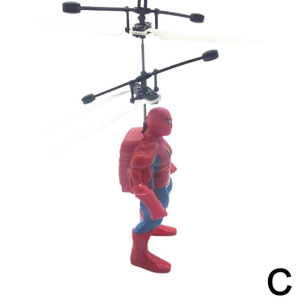 Sky Heros 2 Induction Spiderman latający LED