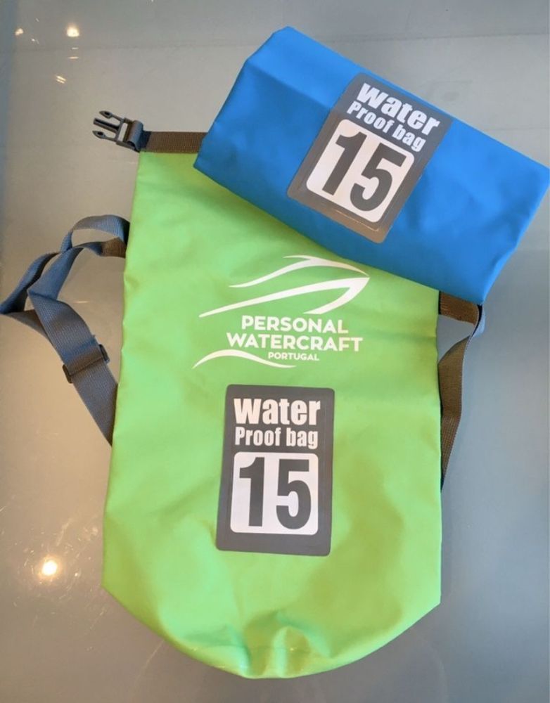 Mochila impermeável, saco estanque
