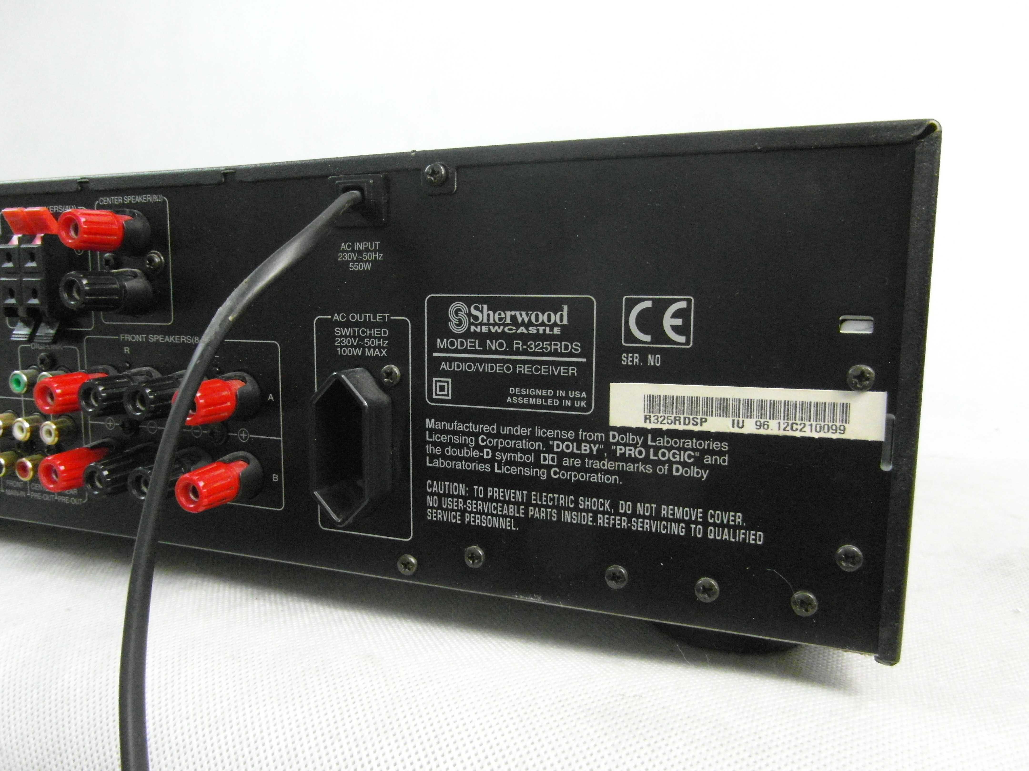 Amplituner SHERWOOD R-325 RDS (uszkodzony)