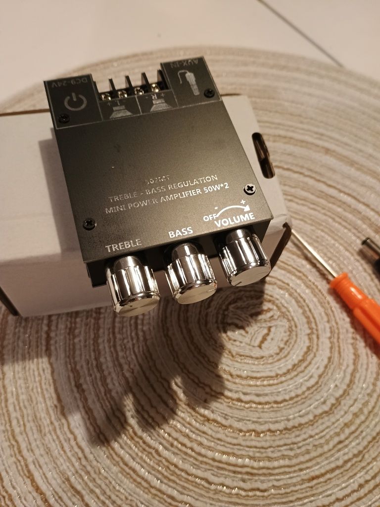 Stereo mini-wzmacniacz ZK-502MT Aux Bluetooth