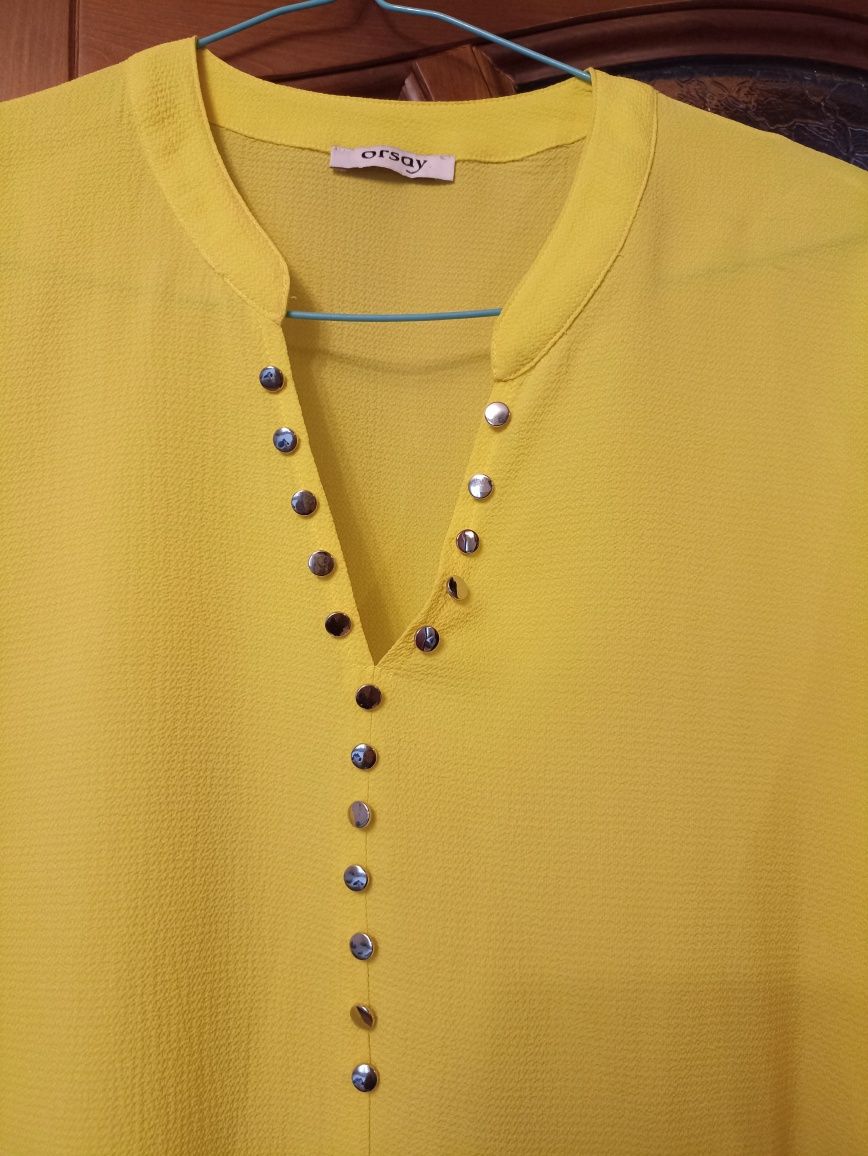 Bluzka Orsay 40 żółta