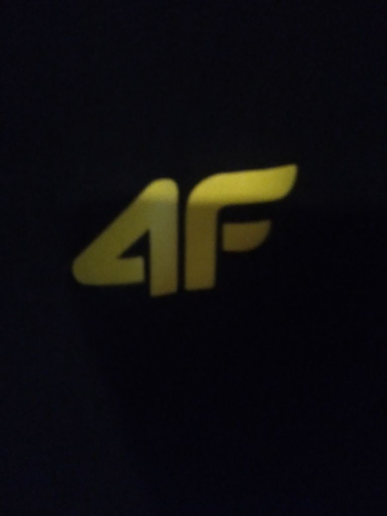Koszulka męska czarna 4F