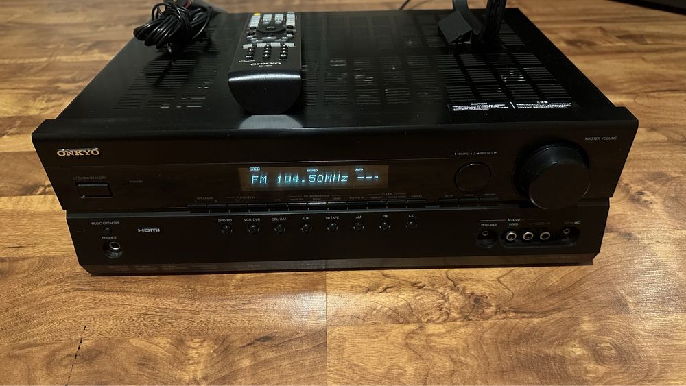 Amplituner onkyo tx-307 Pelen komplet w bdb. stanie, wysylka!