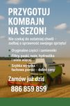 Części kombajnu claas dominator mega Lexion Tucano oryg używane nowe
