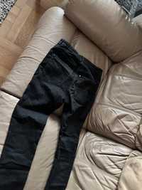 Spodnie H&M czarne jeansy 13-14lat 164cm dżinsy