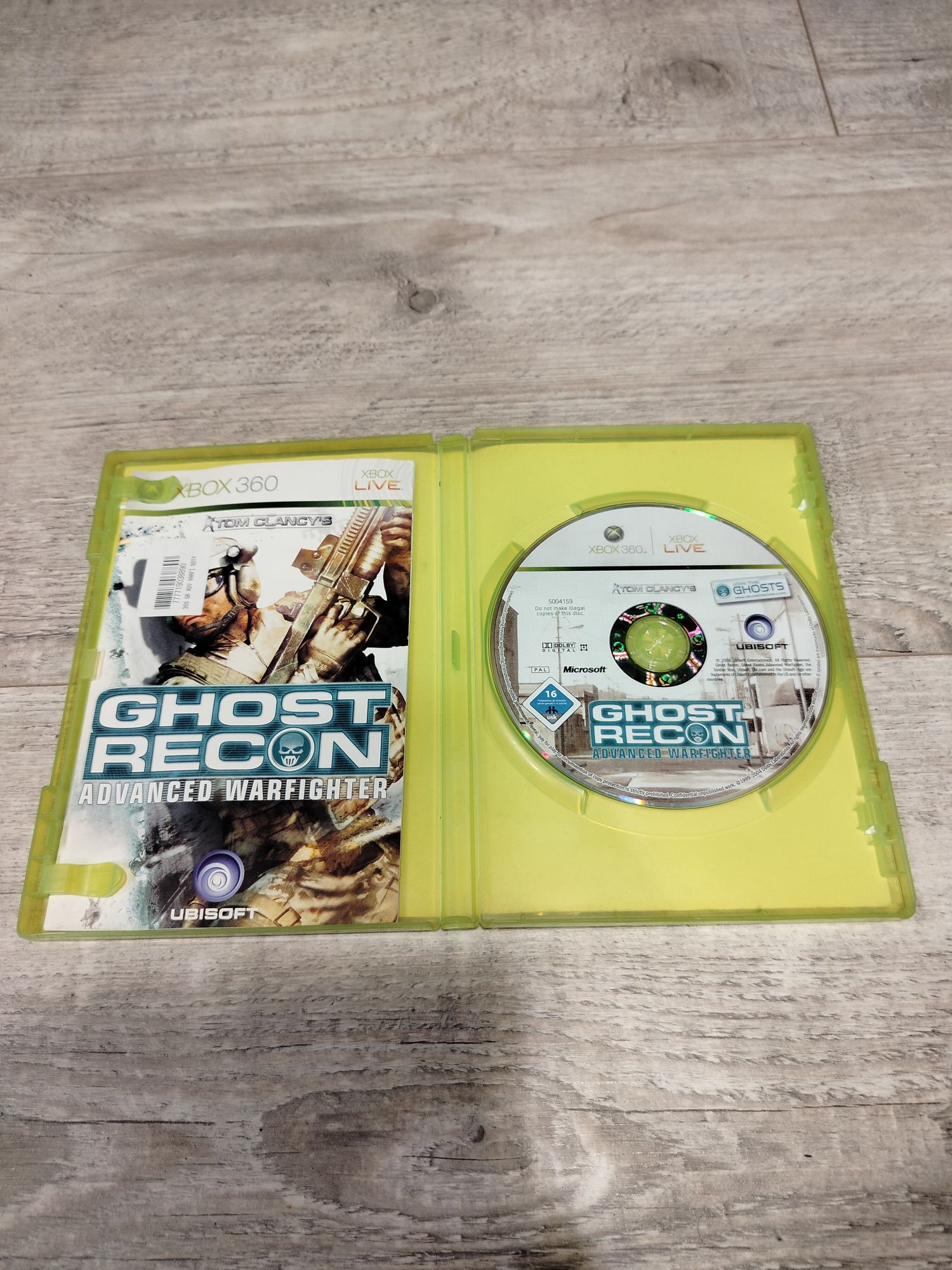 Gra ghost recon advanced warfighter Xbox 360