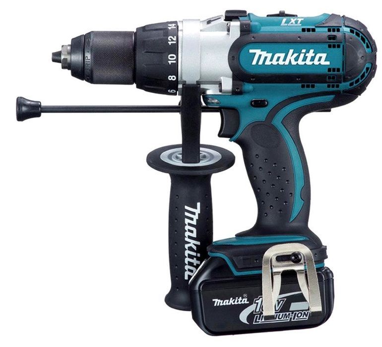 Wiertarko-Wkrętarka Udarowa 18V 2*5.0Ah Li 3-B Makita M Dhp451Rtj