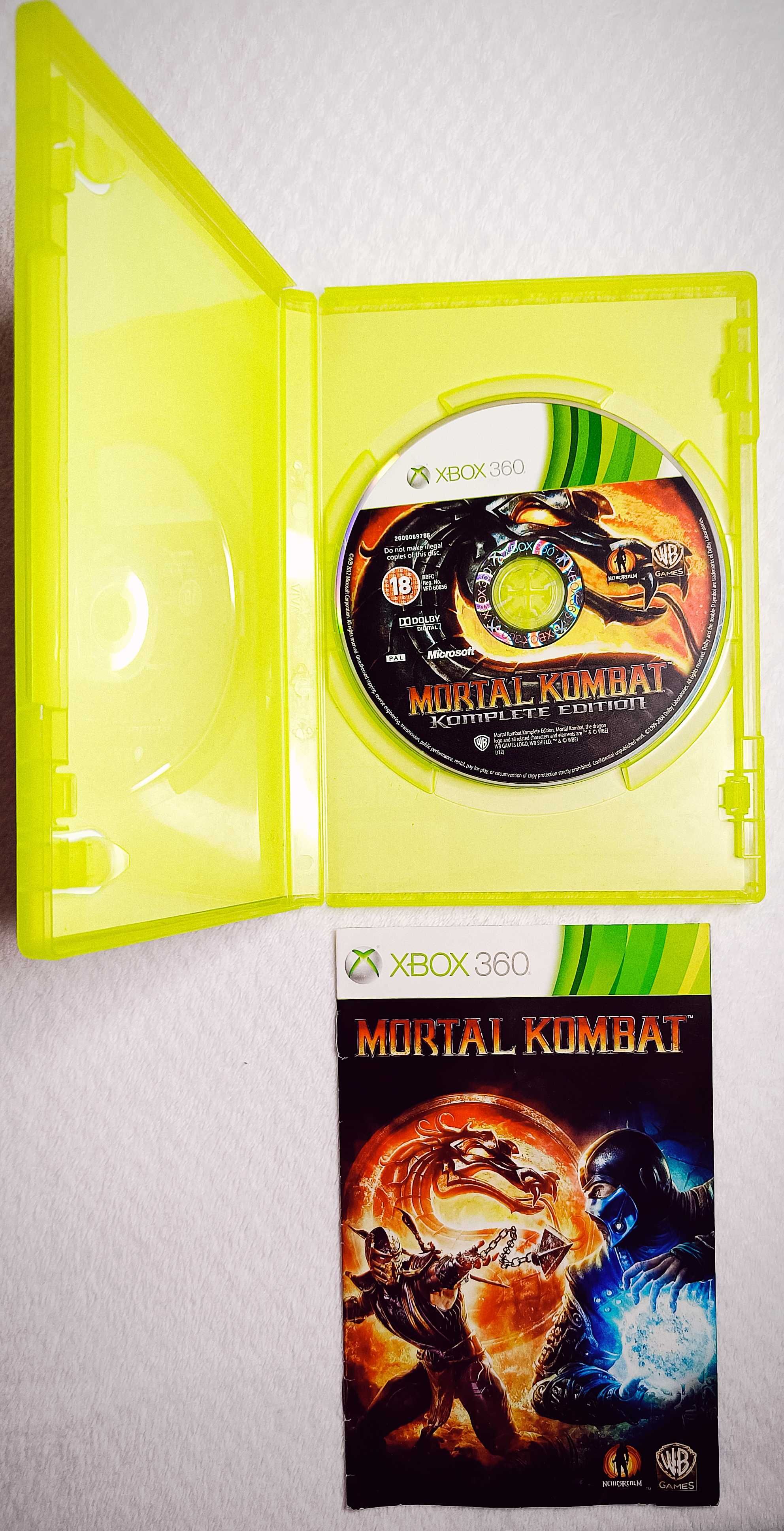 Mortal Kombat Komplete Edition Xbox 360 One