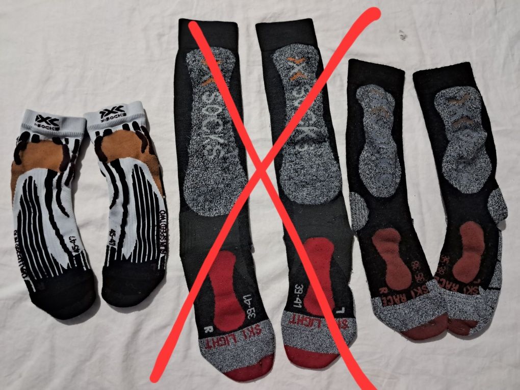 x socks  xbionic  шкарпетки носки гетри