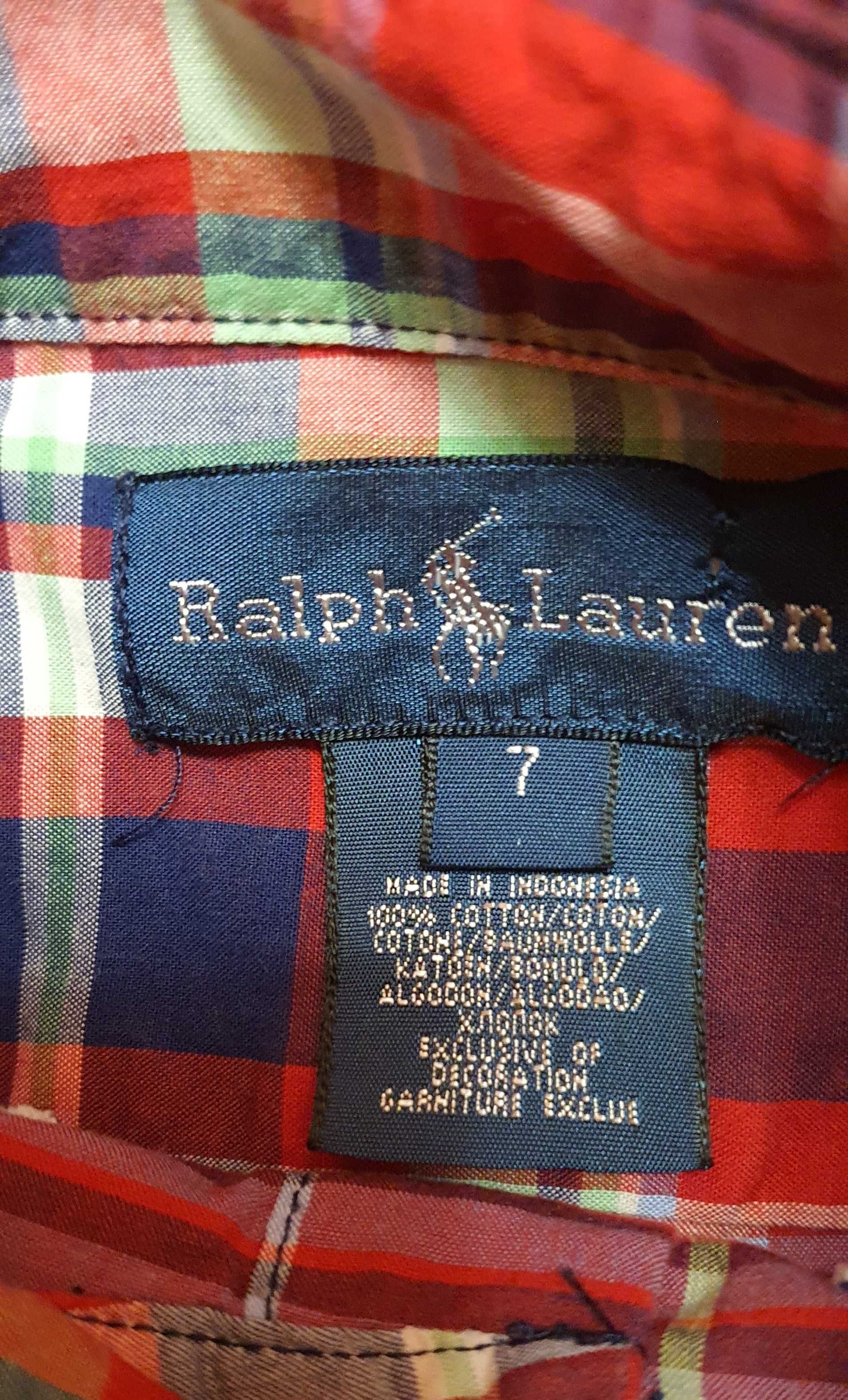 Рубашка детская Ralph Lauren 7 лет