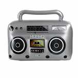 Dmuchany Magnetofon Boombox RADIO LATA 70