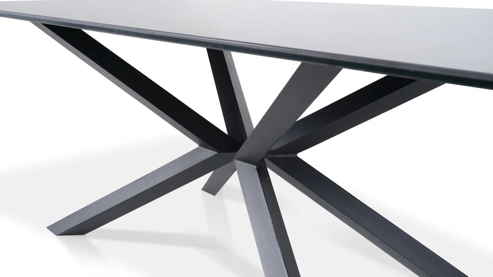 Stół ze spieku kwarcowego 220x100  LINATTE CARINI