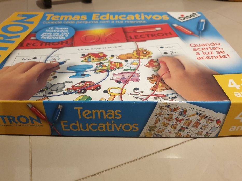 Jogo Eletron temas educativos