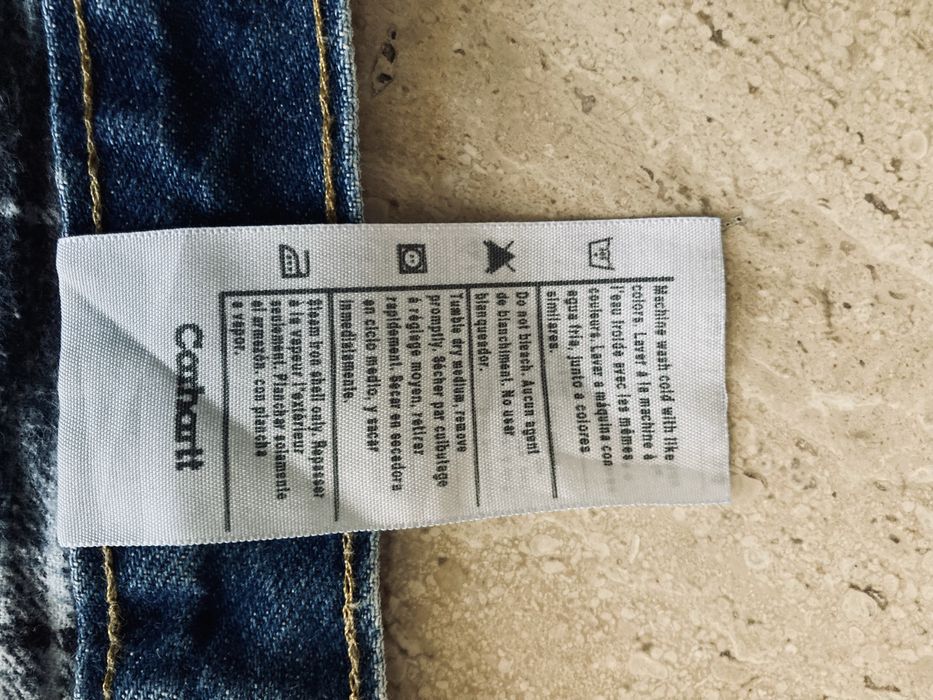 Spodnie jeansy Carhartt ocieplane  W 38/L34 r.XXL /XXXL  stan idealny