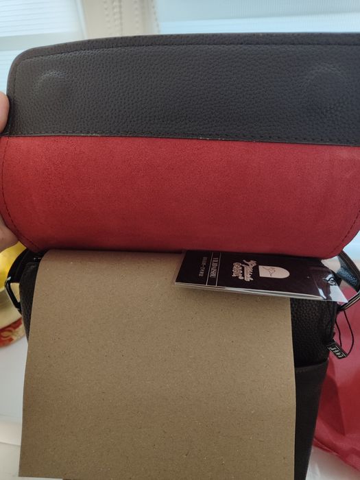 Чоловіча сумка через плече, сумка-барсетка, еко шкіра Kangaroo