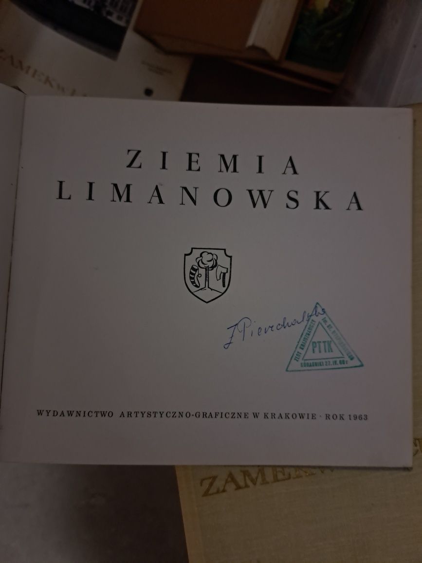 Album Książka ziemia Limanowska