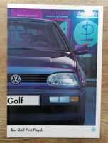 Prospekt VW Golf III Pink Floyd.