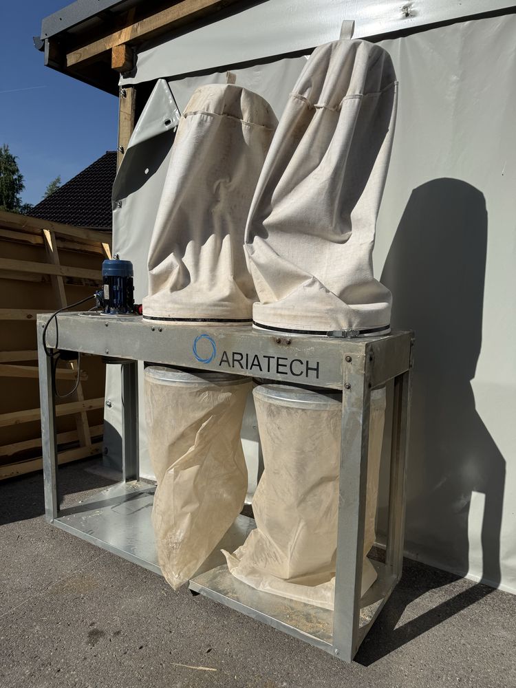 Odciag trocin Ariatech 3 kW dwuworkowy