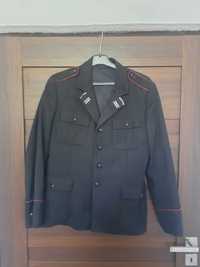 Zabytkowy mundur strażacki z okresu PRL