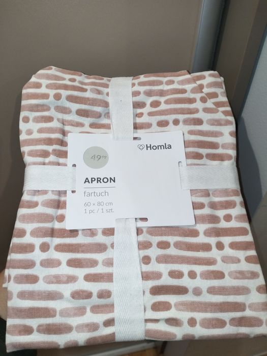 Homla nowy bawełniany fartuch kuchenny