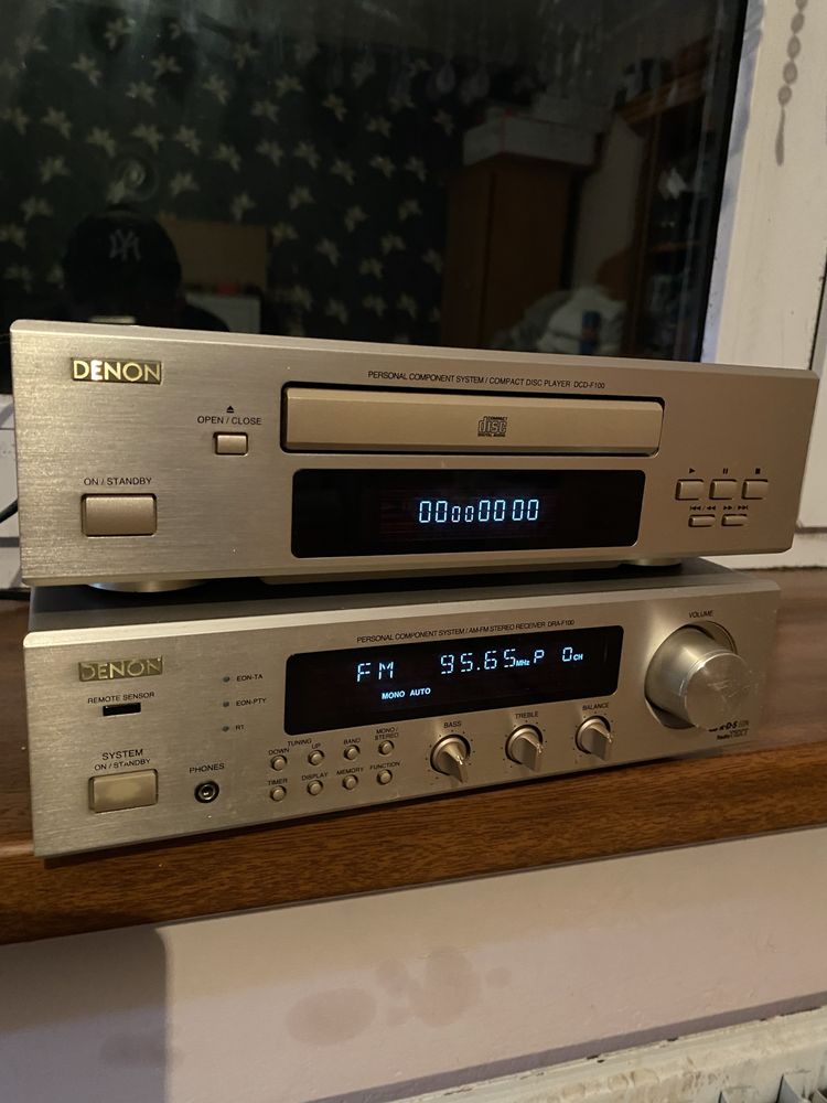 Amplituner stereo Denon DRA f100 DCD f100