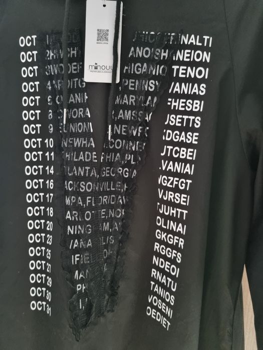 Bluza z koronką minouu