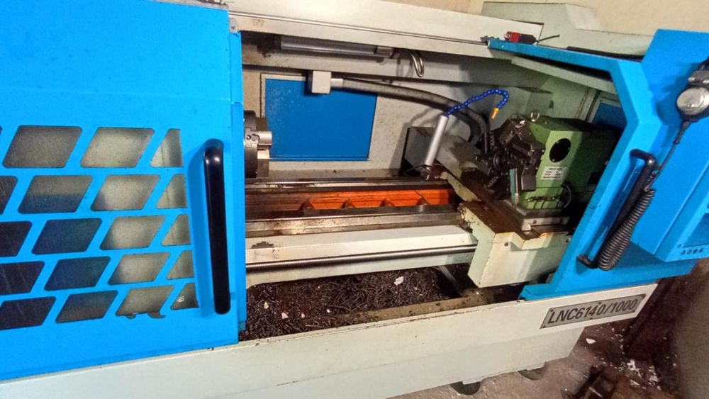 Tokarka CNC LNC6140, 400mmx1000mm z Hydrauliką