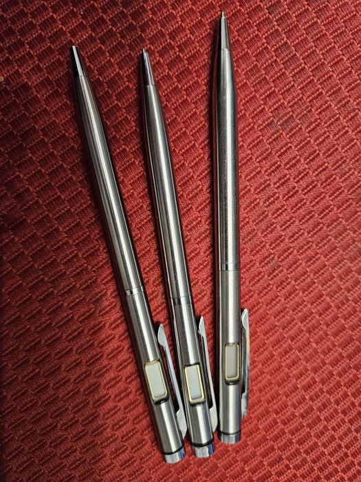 Długopis z zegarkiem lcd prl