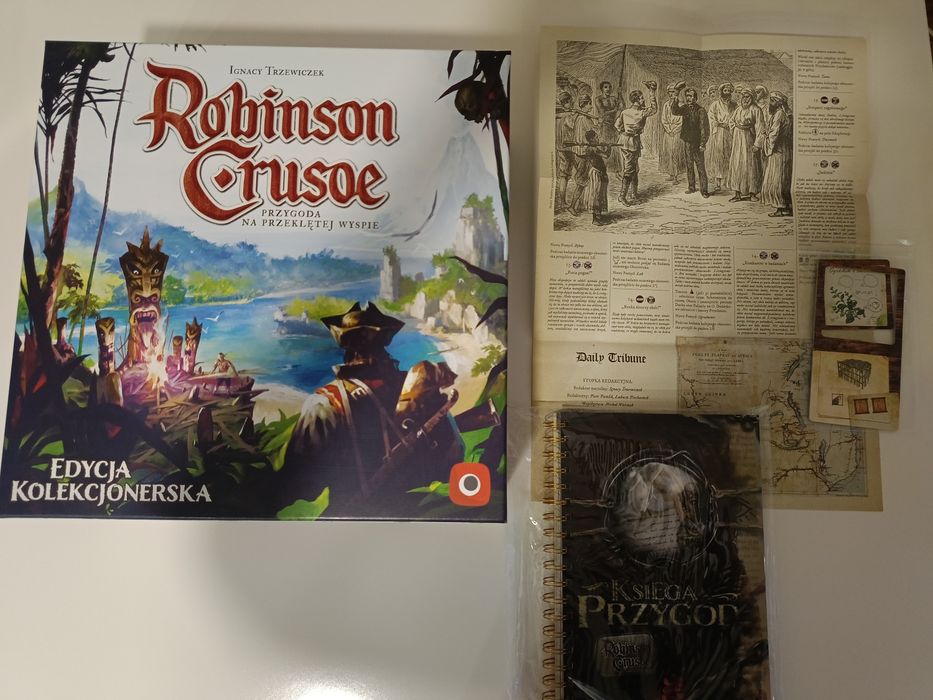 Robinson Crusoe edycja kolekcjonerska i księga przygód