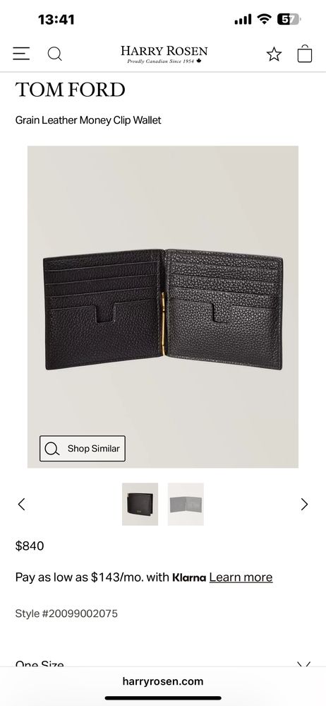 Portfel Tom Ford