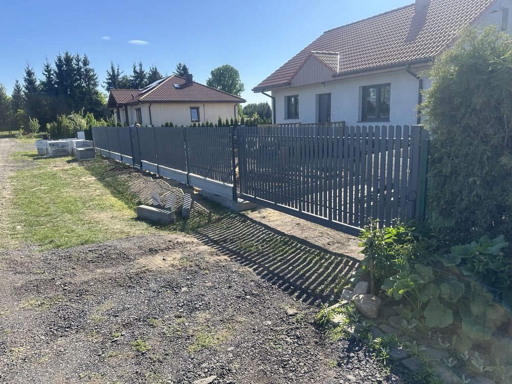 Ogrodzenia 3d, panelowe i inne. Montaż bram, napędów, furtek itp.