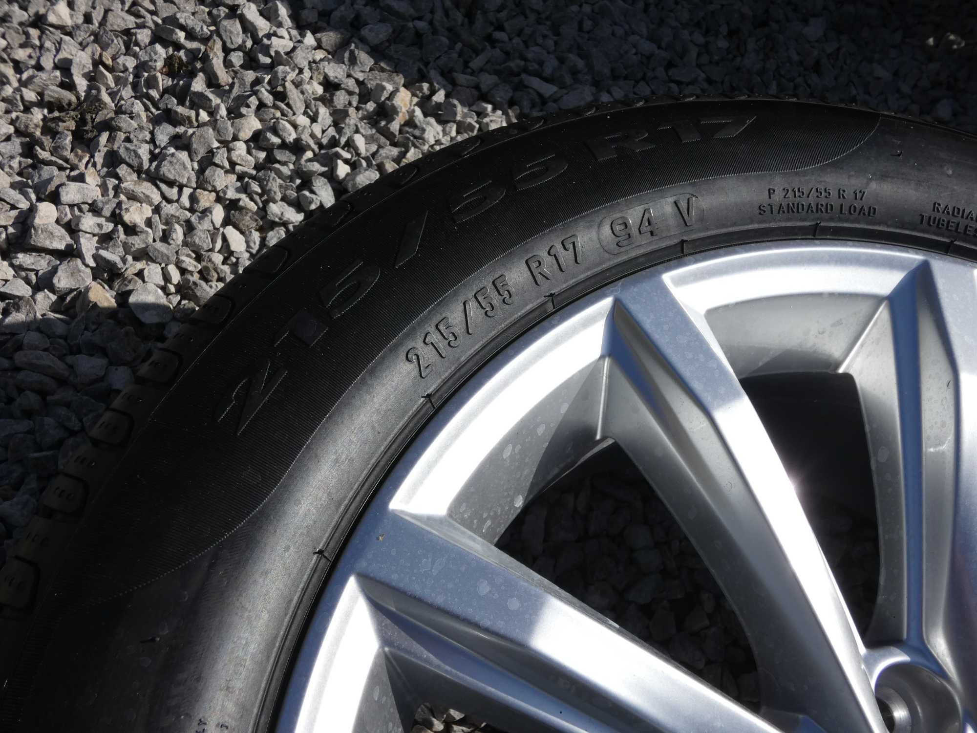 koło felga zapas 17'' volkswagen pasat