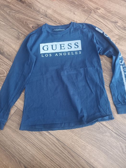 Markowy zestaw: koszula, sweter i 3 bluzki na chłopca 140