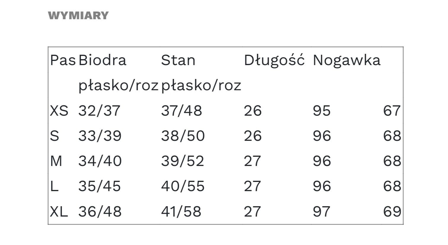 Klasyczne beżowe skinny M.Sara