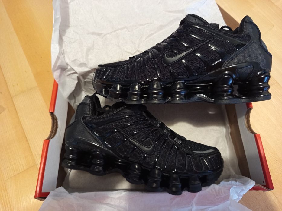 Buty Nike Shox TL Black Max Orange Czarne r. 39