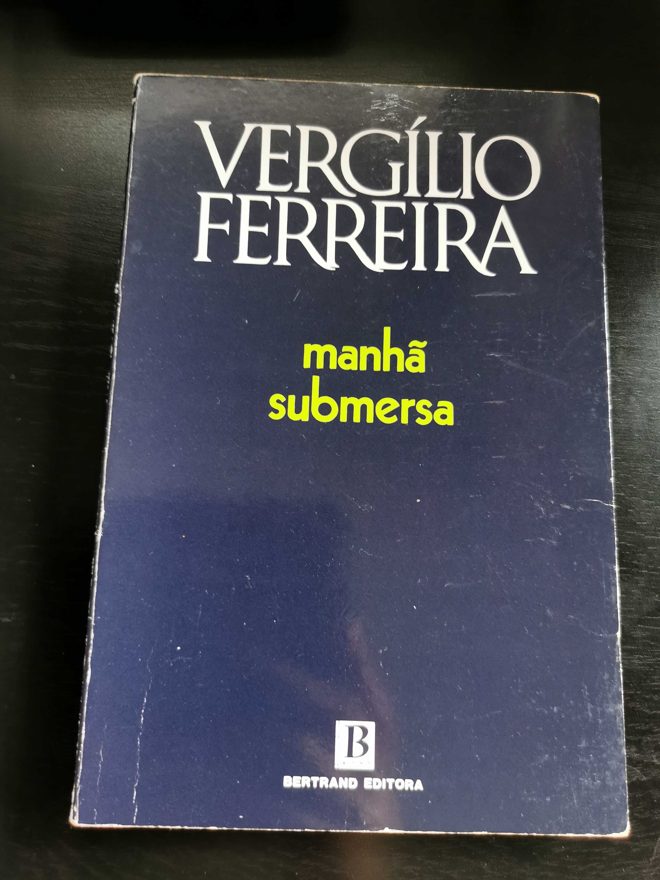 Livro manhã submersa, um clássico de Vergílio Ferreira