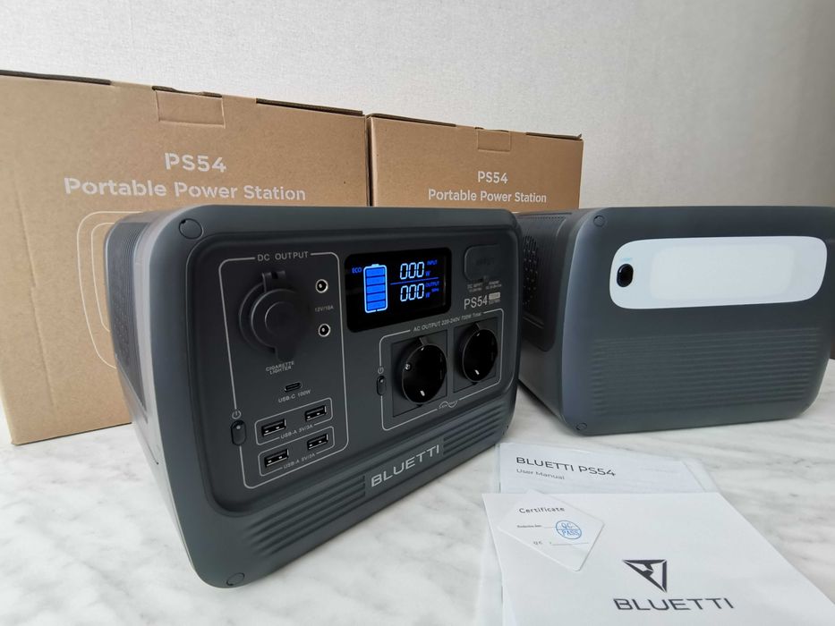 Зарядна станція генератор BLUETTI 700W (1400W) PS54 EB55 LiFeP04 537Wh