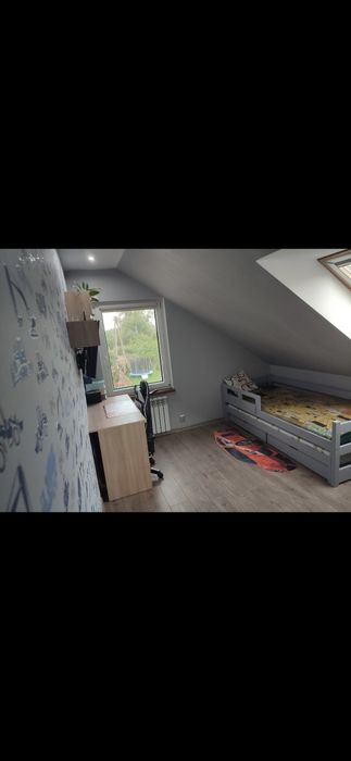 Łóżko podwójne wysuwane