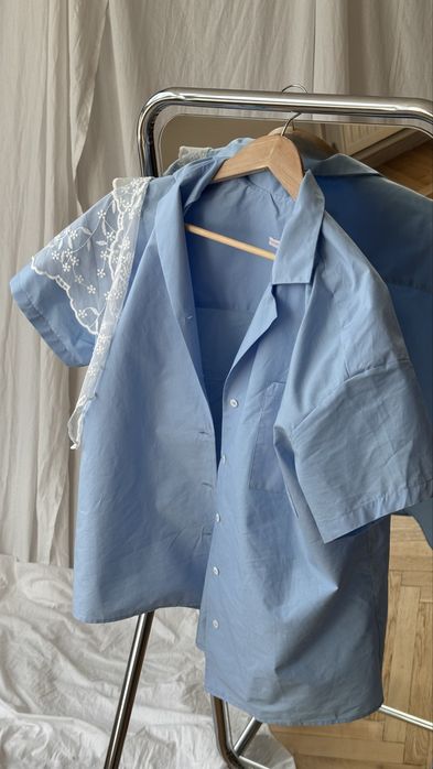 Блакитна сорочка Katsurina