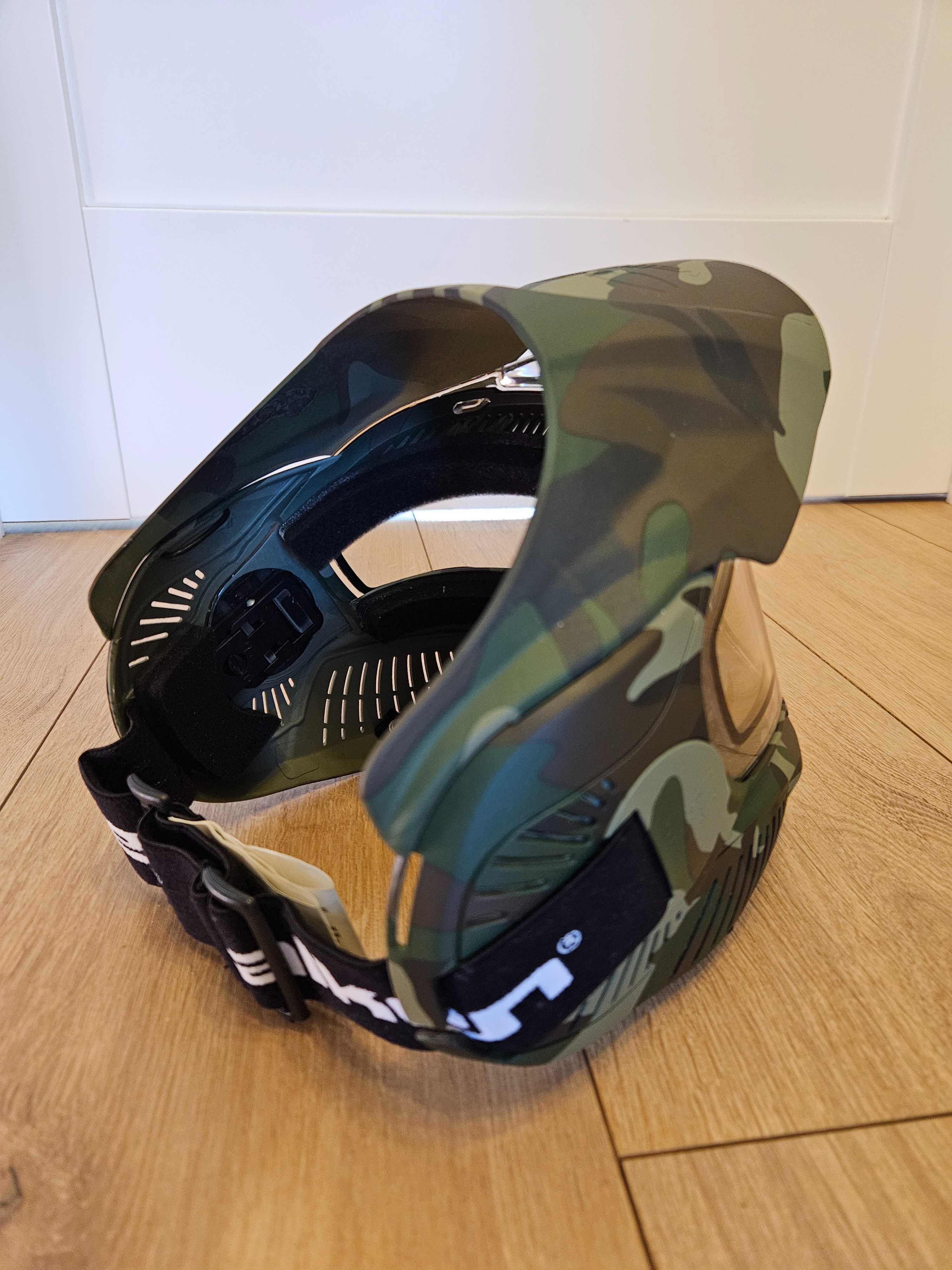 Maska paintballowa Valken MI-7 Woodland raz użyta